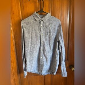 GAP Casual Blue Button-Down Shirt. Great Condition